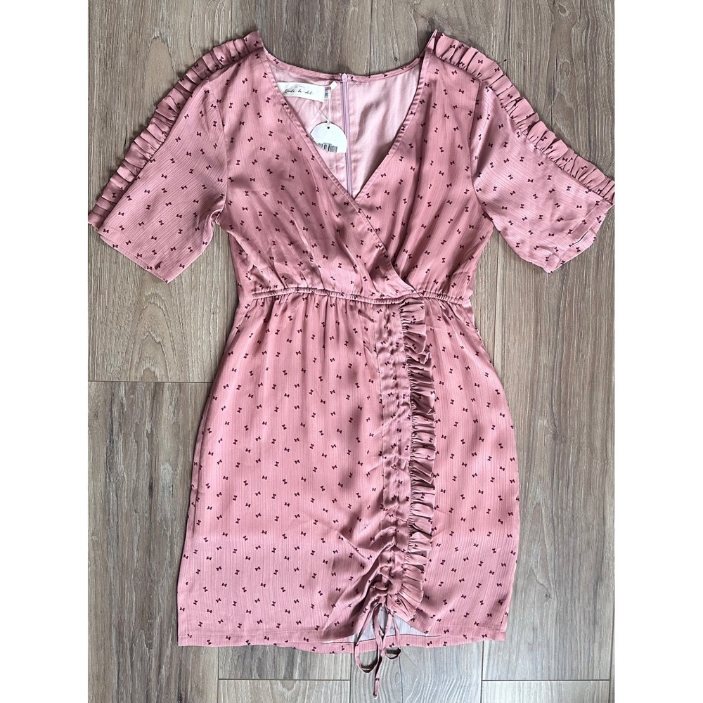 Quanta Du Soleil Parisian Dress Ruffle Prairie‎ Coquette Vintage-Romantic Garden